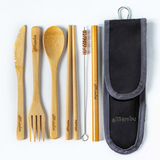 Reusable Bamboo Cutlery Sets