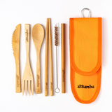 Reusable Bamboo Cutlery Sets