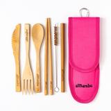 Reusable Bamboo Cutlery Sets