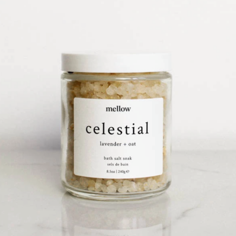 Celestial Dead Sea Salt Bath Soak (Lavender)