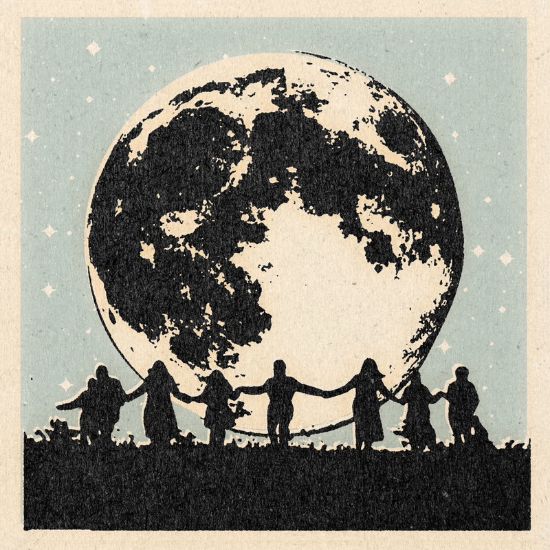 By the Moon Print