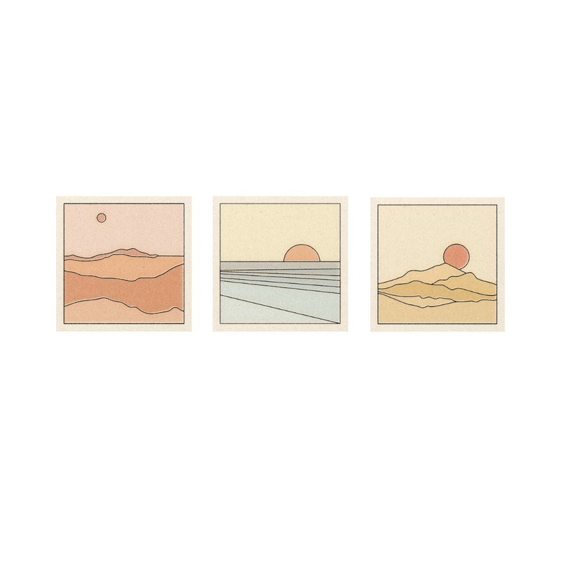 Complete Topo Print Series 11 x 11